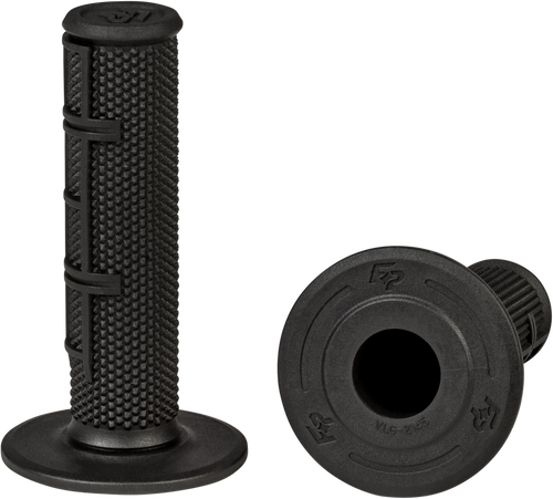 CONTROL MX STANDARD GRIPS BLACK HALF WAFFLE