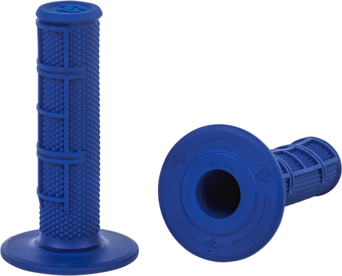 CONTROL MX STANDARD GRIPS BLUE HALF WAFFLE