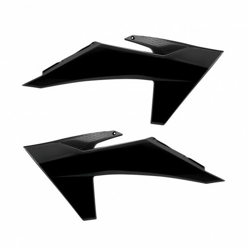 RADIATOR SCOOPS KTM BLACK