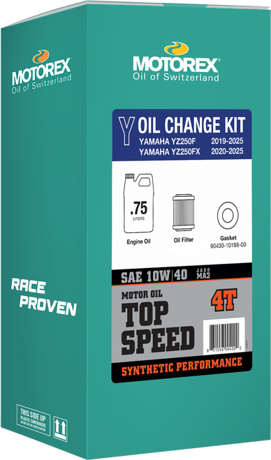 TOP SPEED OIL CHANGE KIT 0.75L 10W/40 YAM