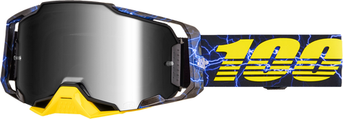 ARMEGA GOGGLE FURIOUS MIRROR SILVER LENS