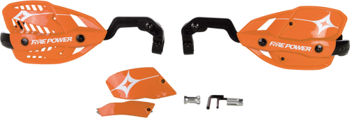 1 1/8" CLOSED HANDGUARD ORANGE