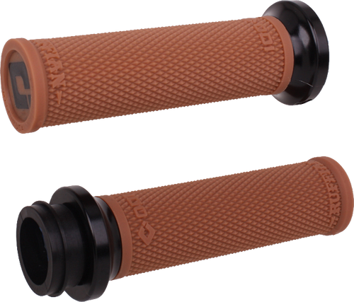 RUFIAN GRIPS INDIAN TBW 1" GUM RUBBER/BLACK