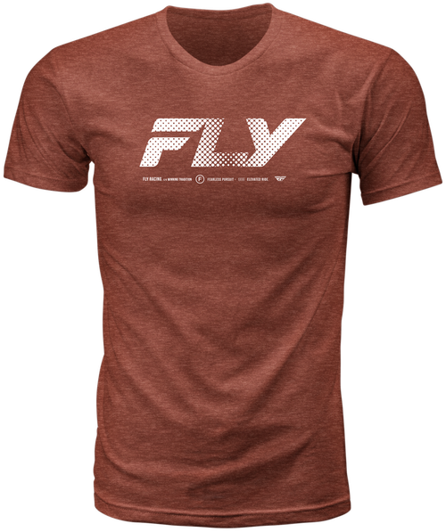 FLY WORLDWIDE TEE RED SM