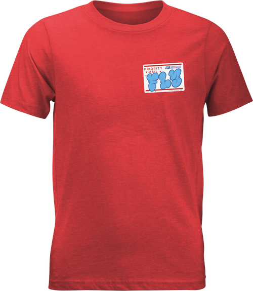 YOUTH FLY GRAFFITI TEE RED YM