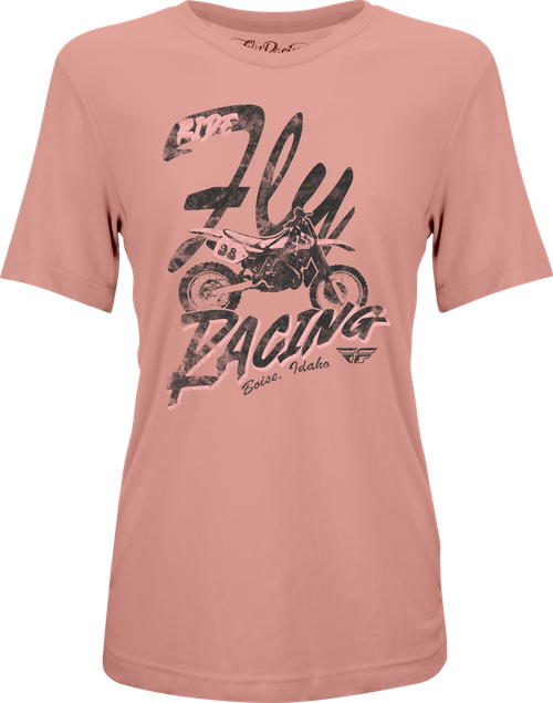 FLY WOMEN'S VINTAGE TEE PINK MD