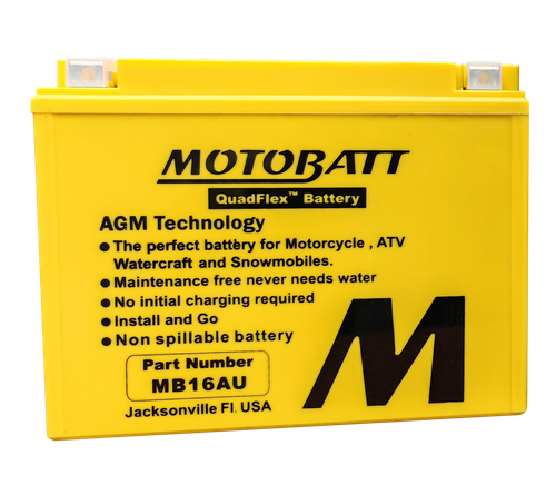 BATTERY MB16AU SEALED FACTORY ACTIVATED