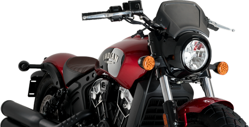 ALUMINIUM FRONT PLATE BLACK