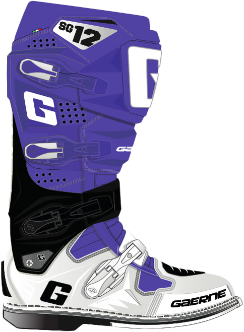 SG12 LE BOOT PURPLE/BLACK/WHITE 11