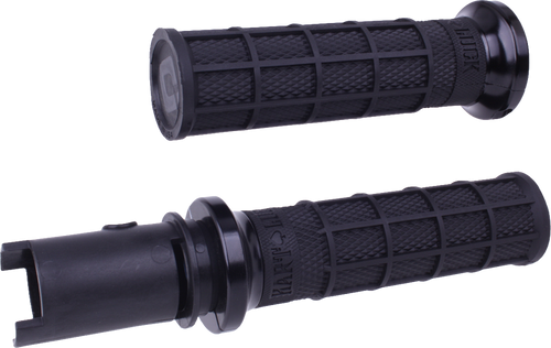 LOCK-ON HART-LUCK FULL-WAFFLE BLACK/BLACK CVO `23-24