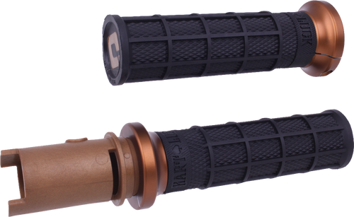 LOCK-ON HART-LUCK FULL-WAFFLE BLACK/BRONZE CVO `23-24