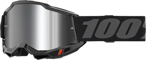 ACCURI 2 JUNIOR GOGGLE BLACK MIRROR SILVER LENS