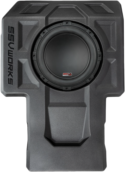 BEHIND SEAT 10" SUB W/ SSV SUB / NO AMP