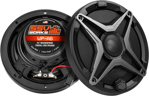 A-SPEC 6.5" 2-WAY SPEAKERS