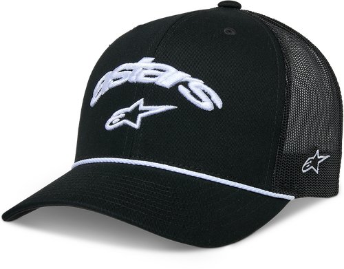 AGREE TRUCKER HAT BLACK/BLACK