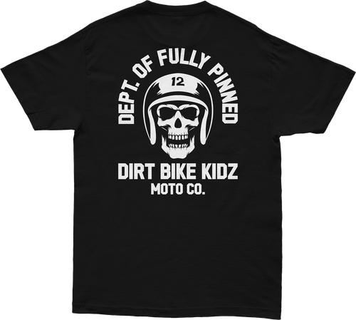 FULLY PINNED YOUTH TEE BLACK YM
