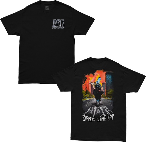 STREETS GOTTA EAT TEE BLACK XL