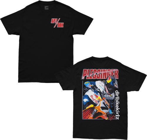 AP7 HOLESHOT TEE BLACK 2X