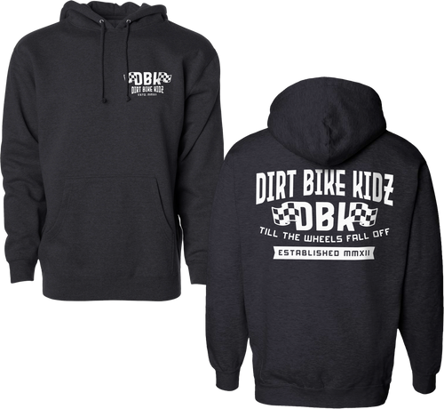 TILL THE END YOUTH HOODIE CHARCOAL YL
