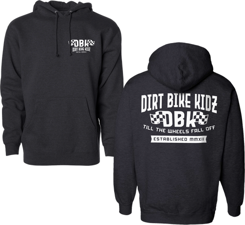 TILL THE END YOUTH HOODIE CHARCOAL YX