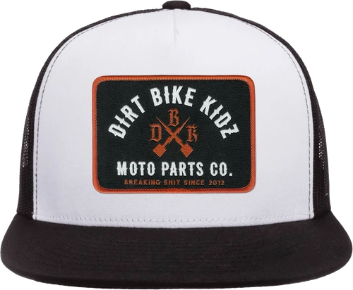 MP TRUCKER 2FIFTY SNAPBACK WHITE/BLACK