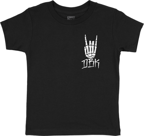 TRAINING WHEELS TODDLER TEE BLACK 2T