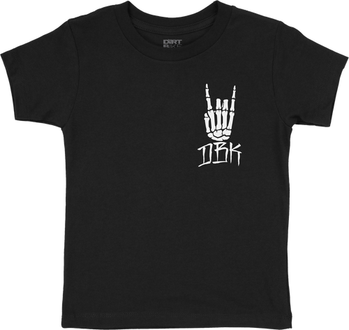 TRAINING WHEELS TODDLER TEE BLACK 6T