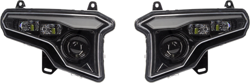 HEADLIGHT W/AMBER TURN SIGNALS