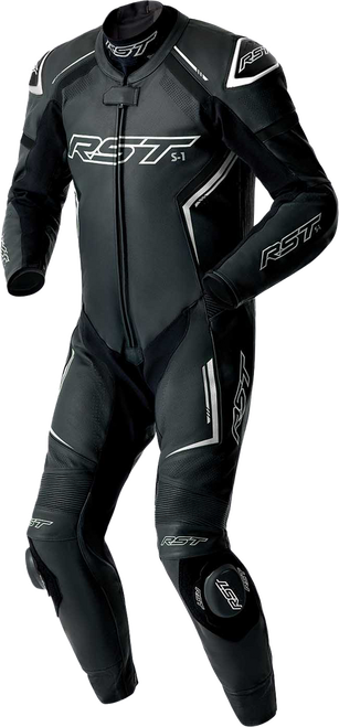 S1 D3O SUIT BLK/WHI LEATHER XL