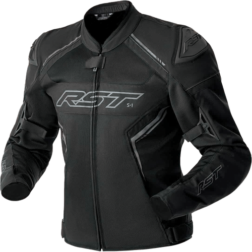WOMENS S1 D3O MESH JACKET BLACK TEXTILE SM