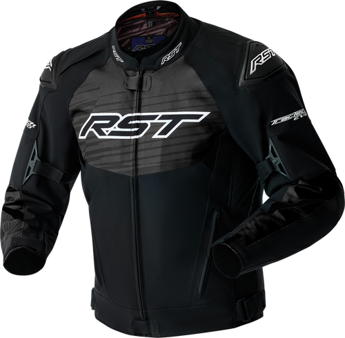 TRACTECH EVO D3O JACKET BLACK/WHITE TEXTILE SM