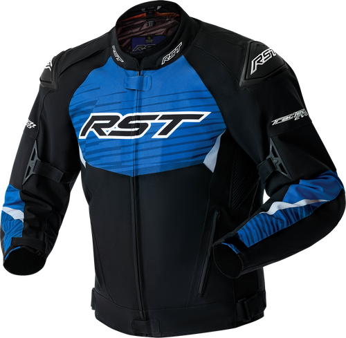 TRACTECH EVO D3O JACKET BLACK/BLUE TEXTILE LG