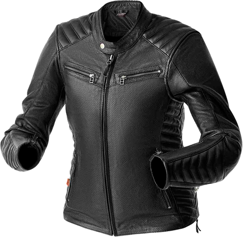 WOMENS ROADSTER AIR D3O JACKET BLACK LEATHER XS