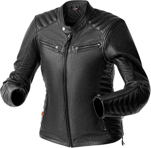 WOMENS ROADSTER AIR D3O JACKET BLACK LEATHER 3XL