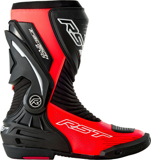TRACTECH EVO D3O BOOT BLACK/FLO RED 7