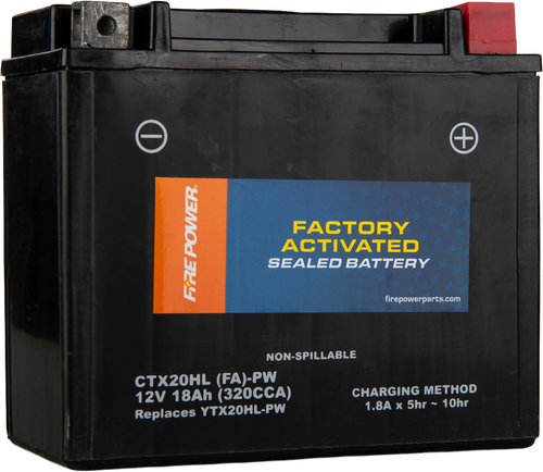 BATTERY CTX20HL (FA)-PW SEALED FACTORY ACTIVATED