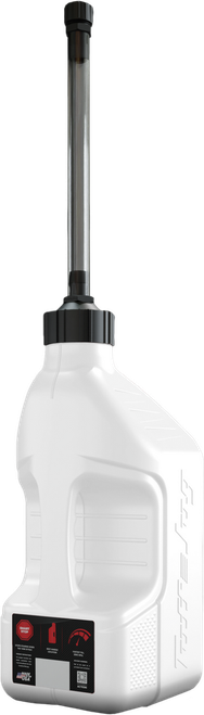 UTILITY CONTAINER WHITE W/ AUTOSTOP SPOUT 2.5 GAL