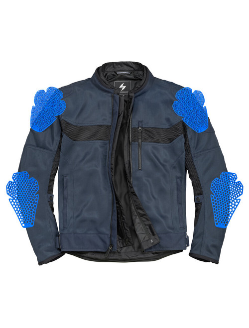 VORTEX AIR II JACKET DARK BLUE/BLACK 2X