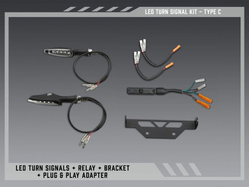 FE V2 STND LED TURN SIG KIT C