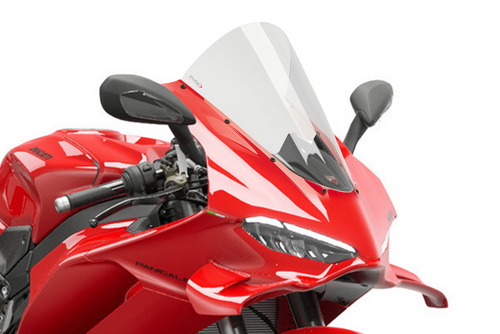 WINDSCREEN R-RACER CLEAR DUC