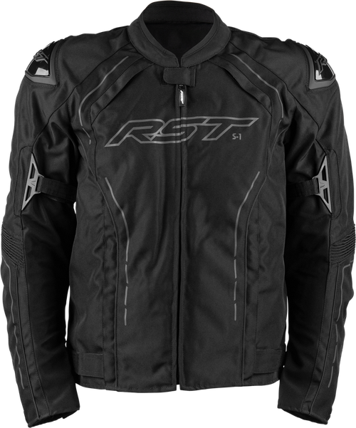 S1 CE JACKET BLACK/BLACK TEXTILE 2XL