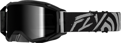 ZONE ELITE GOGGLE GREY/BLACK W/DARK SMOKE HYDROPHOC LENS