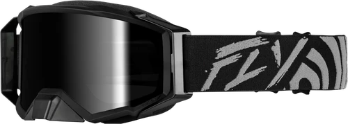 ZONE ELITE GOGGLE GREY/BLACK W/DARK SMOKE HYDROPHOC LENS
