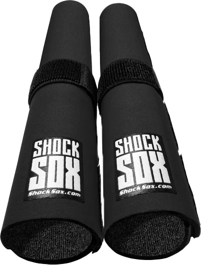 SHOCK SOX  13"  BLACK UPSIDE DOWN OR CONV. FORKS