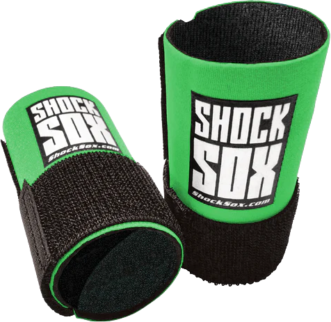 SHOCK SOX  4"C  GREEN CONVENTIONAL FORKS