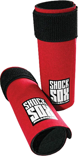 SHOCK SOX  6" RED UPSIDE DOWN FORKS