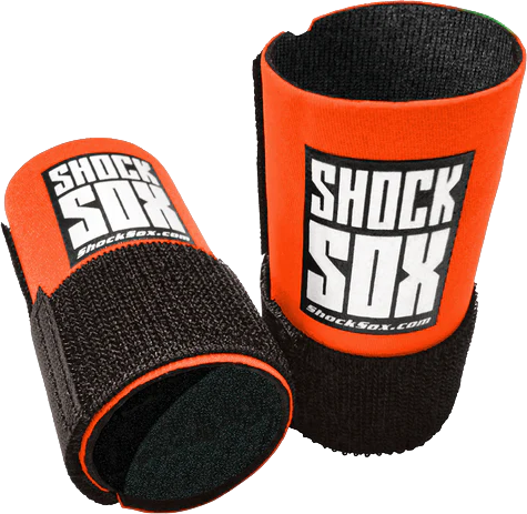 SHOCK SOX  4"C  ORANGE CONVENTIONAL FORKS