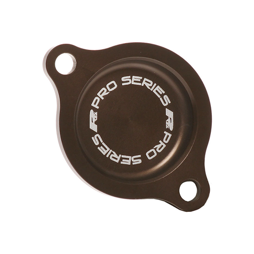 OIL FILTER COVER HARD ANODIZED HON