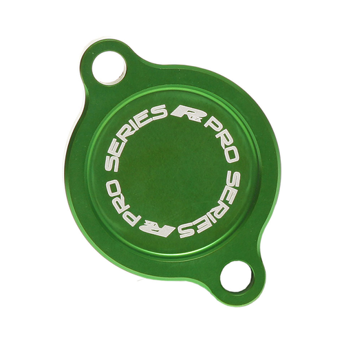 OIL FILTER COVER GREEN KAW
