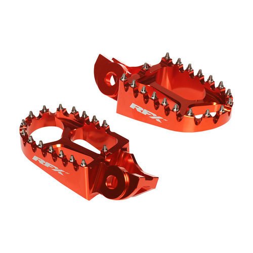 FOOTPEGS ORANGE KTM/HUSQ/GAS